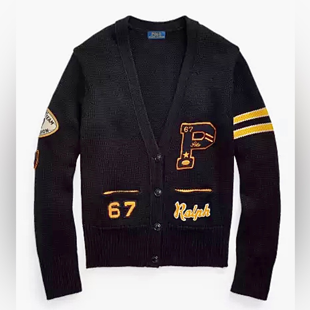 SOLD on Another Platform. NWT - Ralph Lauren Polo Varsity Sweater Women’s - Blue